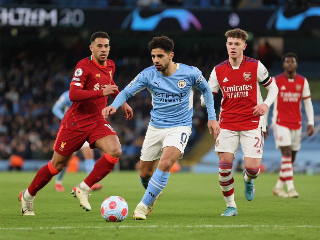 英超官方公布曼城赛程：连战利物浦、阿森纳、维拉与热刺，挑战升级